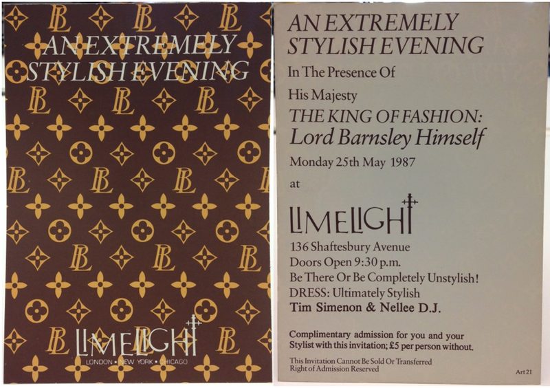 Limelight King of Fashion flyer